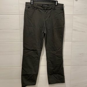 Olive green dress pants